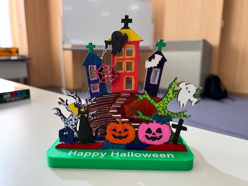 ハロウィン飾り完成例2