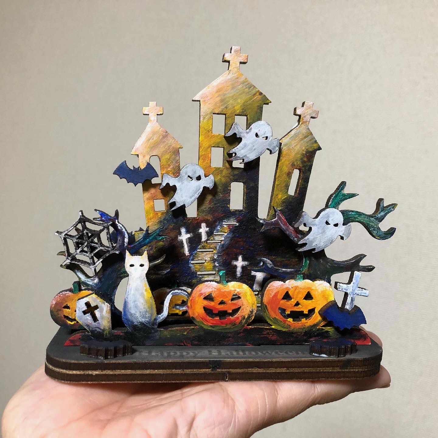 アクリル絵の具で塗装した例2