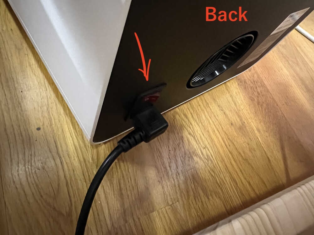 空気清浄機電源