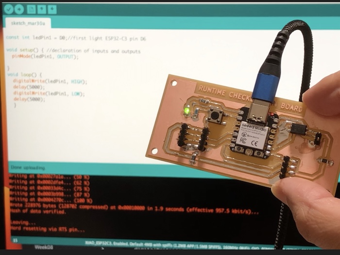 Fab Academy LED Blink